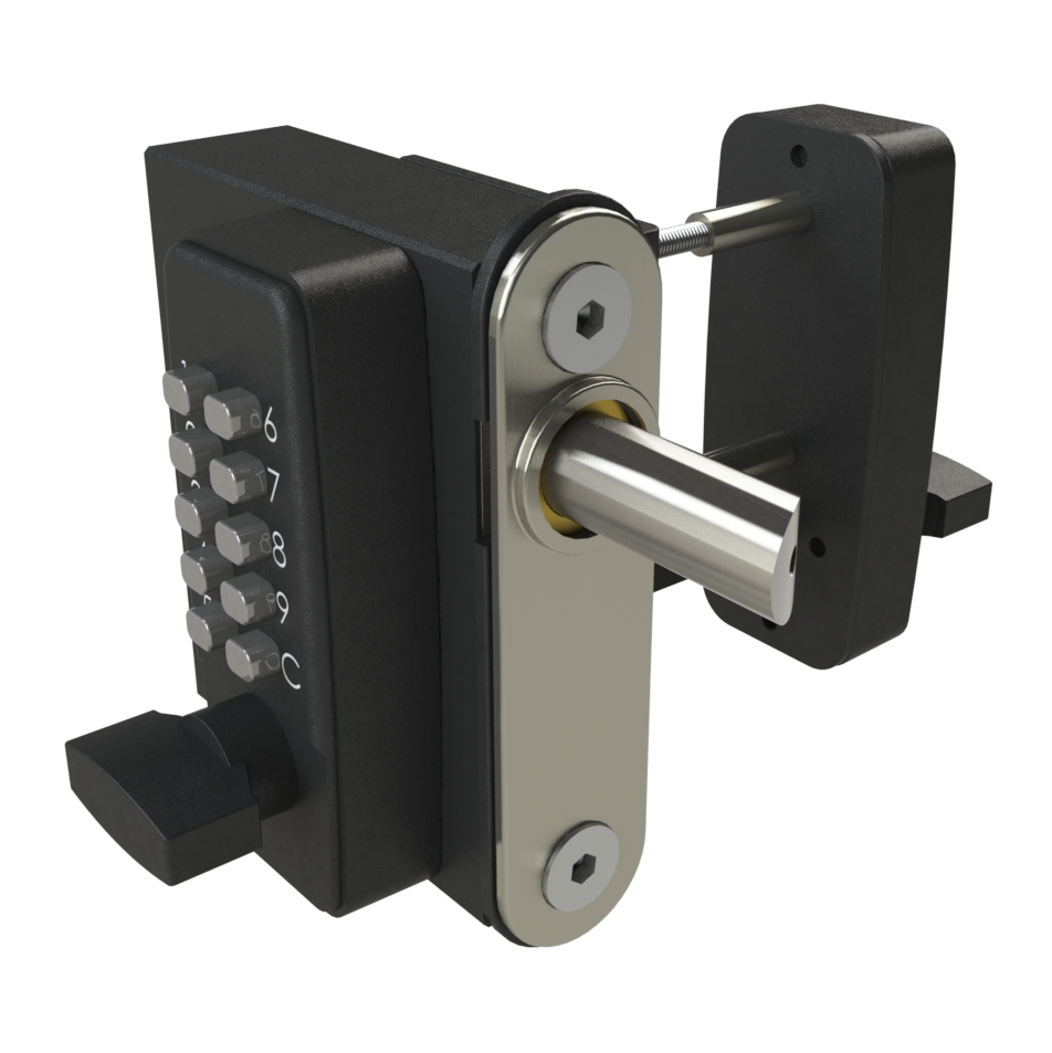 Digital Gate Lock Surface Fixed - Gatemaster Locks