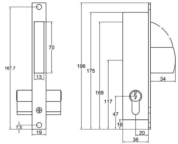 Narrow Deadlock - Gatemaster Locks