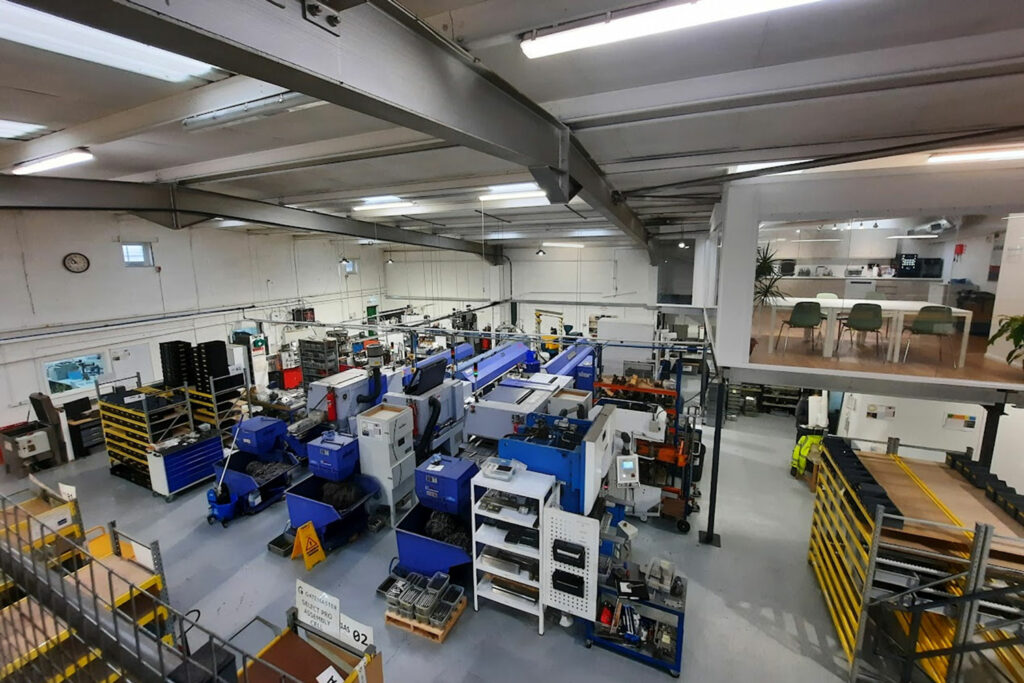 Gatmaster's manufacturing facility based in Sussex, UK